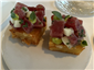 tuna and potato canape